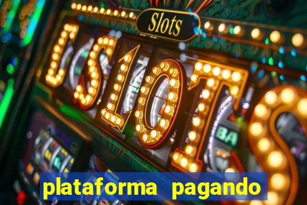 plataforma pagando muito fortune tiger